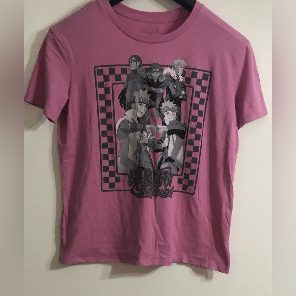 Naruto  T-shirt shippuden missashi kishimoto graphic purple.L ( 11-13)